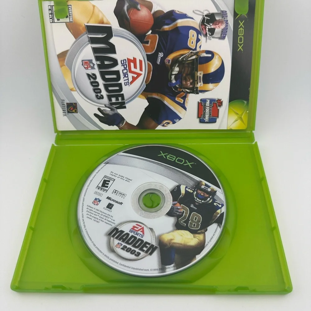 Microsoft Xbox Madden NFL 2003 Green Edition